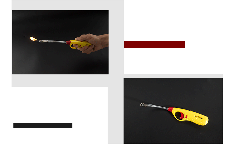 亚马逊家用手持式点火器厨房烘焙点火器户外烧烤加长软管打火机详情5