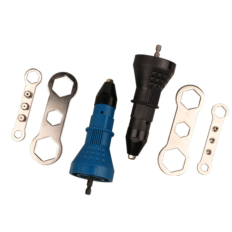 Electric rivet nut gun, riveting tool, cordless rivet drill adapter, electric riveting gun accessory set tool pic 24