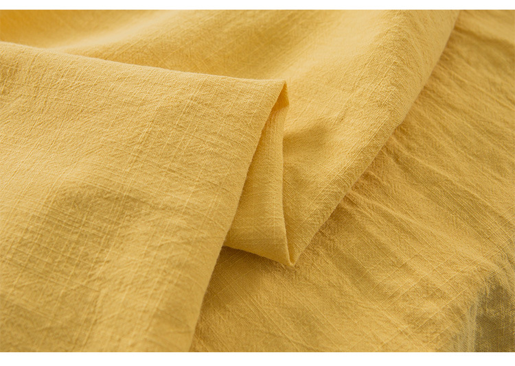 纯棉20*60水洗棉竹节棉绉布砂洗儿童马甲衬衫休闲面料现货供详情13