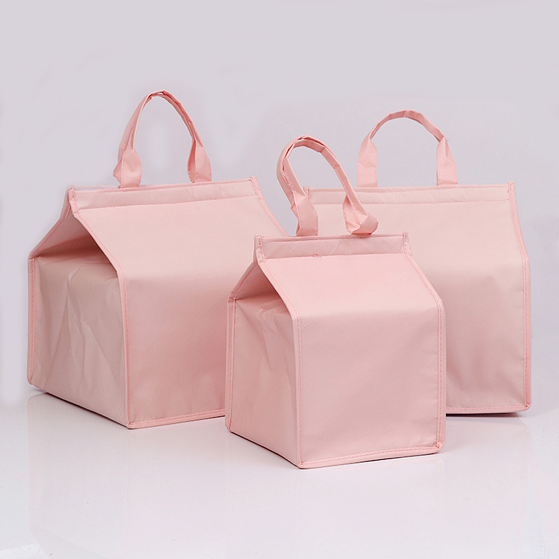 Waterproof 6-inch, 8-inch, 10-inch, 12-inch birthday cake insulated bags, food refrigeration bags in stock, cold preservation bags with logo printing pic 23