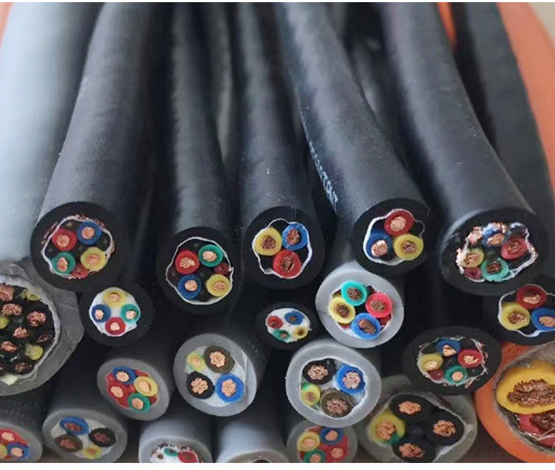High-flexibility drag chain, foldable soft sheathed cable TRVV wholesale, robot multi-core control signal line, power line pic 10