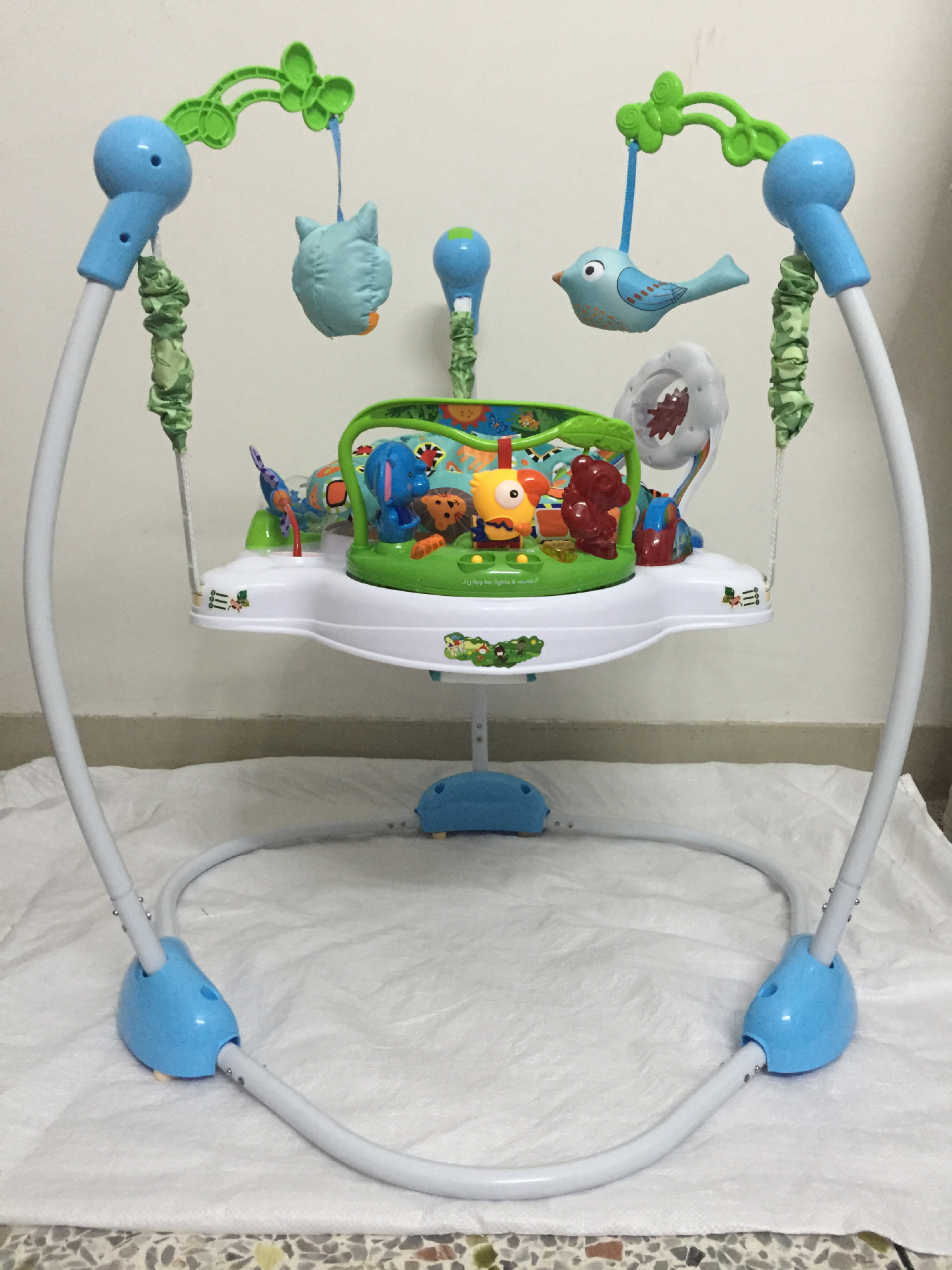 Cross-border baby jumping chair, fitness frame, music toy, newborn baby jumping park, multi-functional jumping swing pic 35