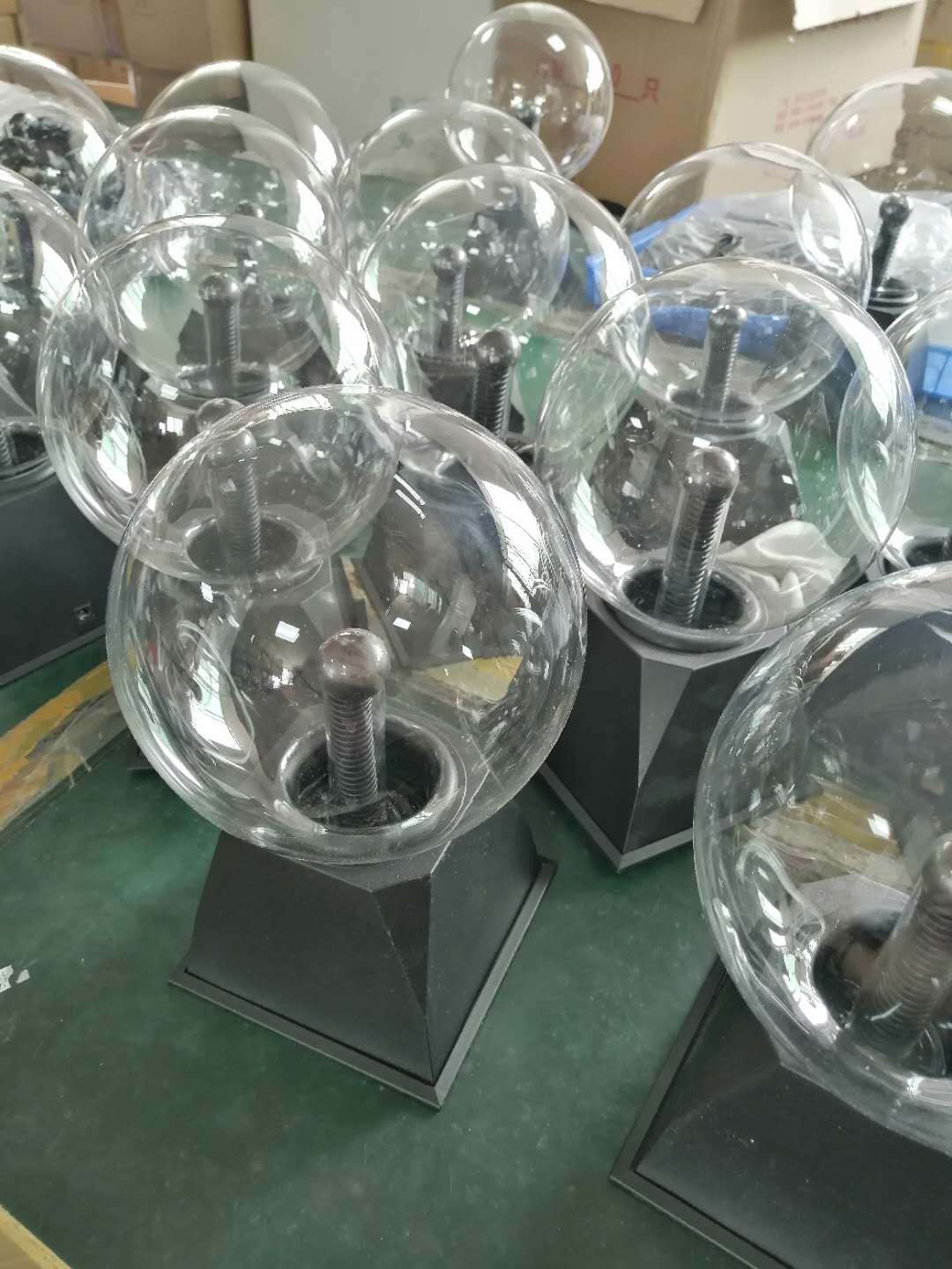 ebay亚马逊USB魔灯静电离子灯闪电球玻璃灯3寸离子球速卖通光辉球详情22