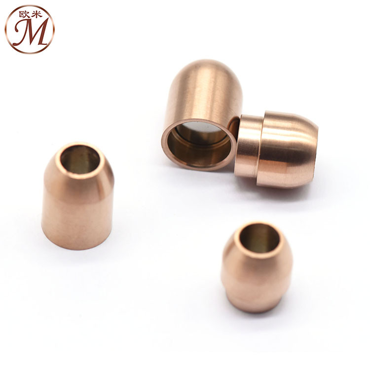 不锈钢磁铁扣钛钢平珠扣朱砂手环子弹头药丸龙鳞皮绳diy饰品配件详情16