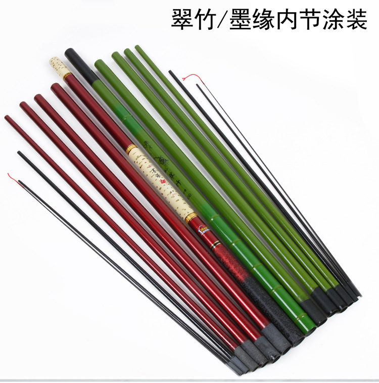 Short-section fishing rods, various fiberglass reinforced plastic stream rods, 3.6-meter short-section fishing rods wholesale, fishing rod handle set pic 9