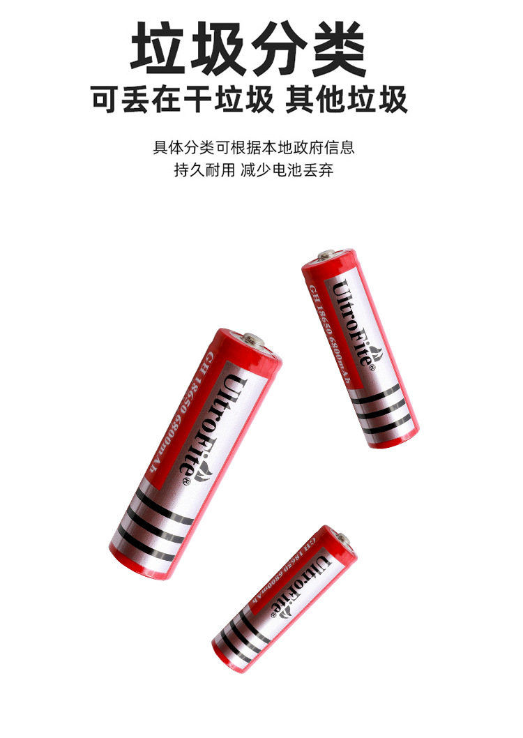 18650锂电池充电器大容量3.7v强光手电筒小风扇多功能4.2v可通用详情6