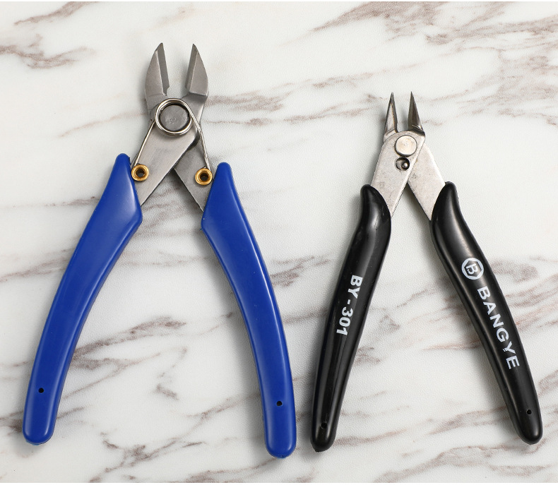 Factory direct sales of Bangyuan stainless steel scissors, water mouth pliers, electronic bevel wire scissors 303, 305, 306, 308 pic 17
