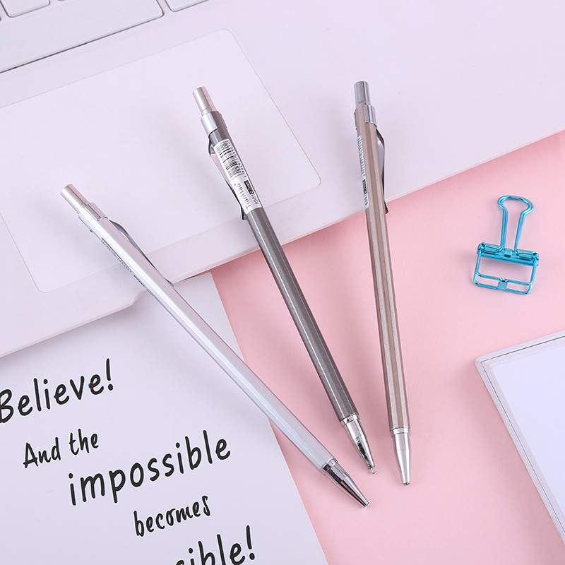 Tianhao 6901 Student writing Tools Activity Pencil Factory Direct Sales 0.5/0.7 simple office mechanical pencil pic 9