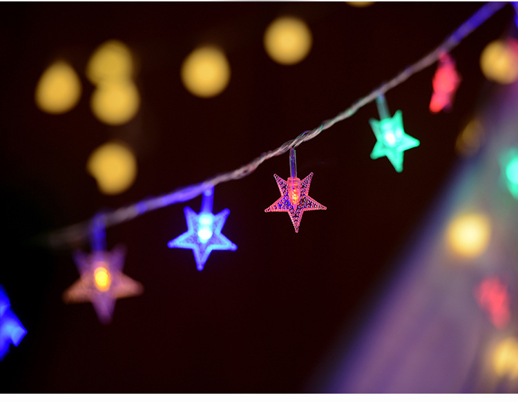 led lights, star lights, decorative atmosphere lights, Christmas copper wire lights, LED light strings, small lights, flower bouquets, camping bulb light strings pic 23