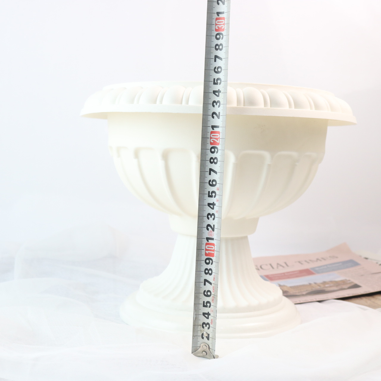 European-style plastic Roman flower POTS, wedding and festival props, Roman column accessories, table decorations, factory direct sales pic 7