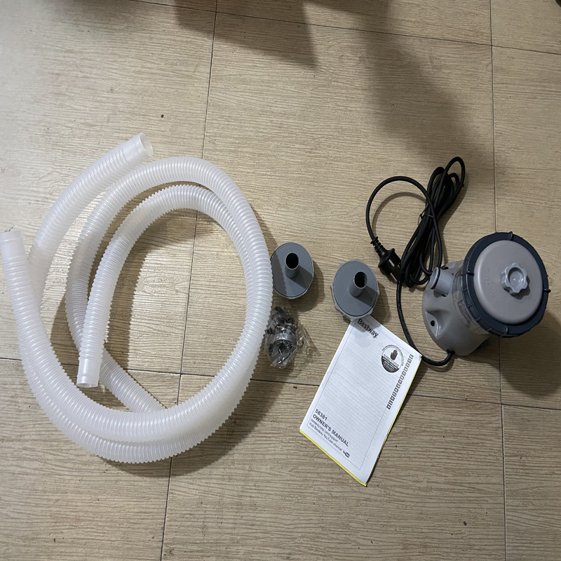 Bestway330550加仑欧规过滤泵管架游泳池蝶形水池过滤器详情3