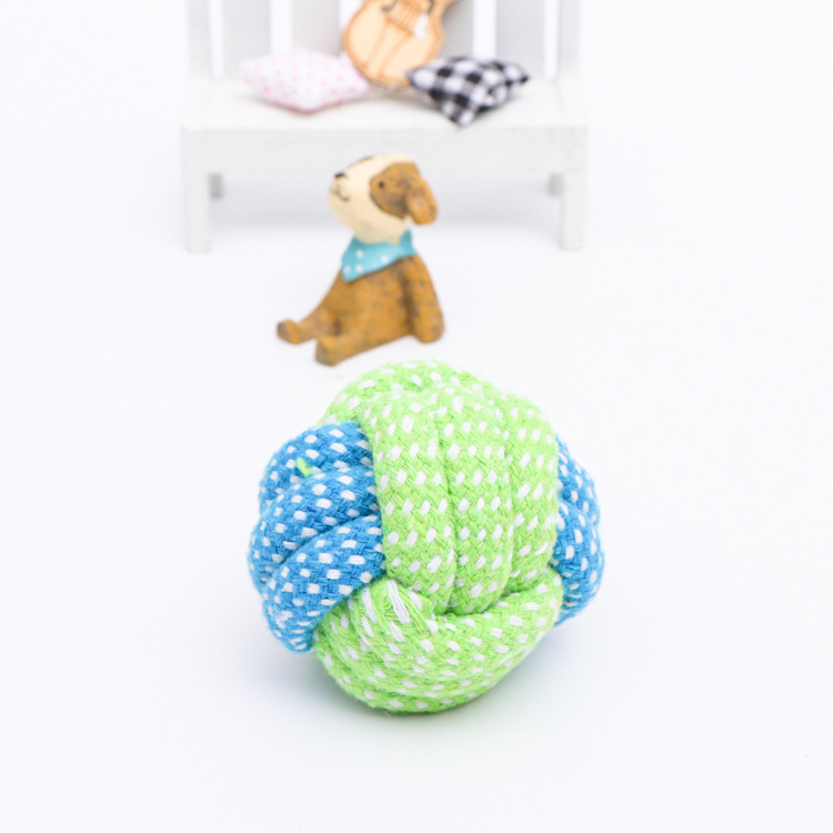 Wholesale manufacturer of dog cotton rope toys for teeth grinding and cleaning, multi-color dog biting rope combination sets, direct supply of pet supplies pic 8