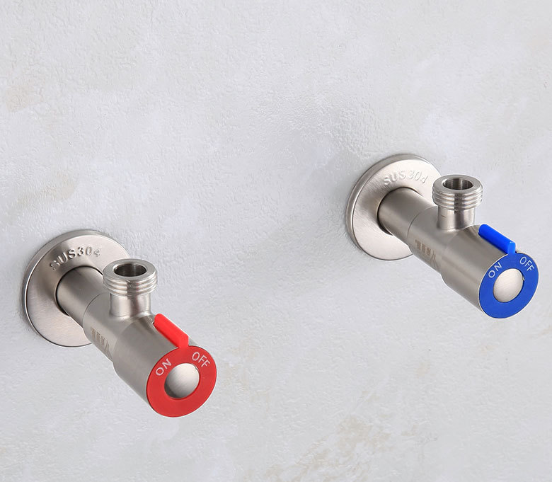 Ximans extended Angle valve water heater water valve toilet switch copper core thickened 304 stainless steel Angle valve pic 6