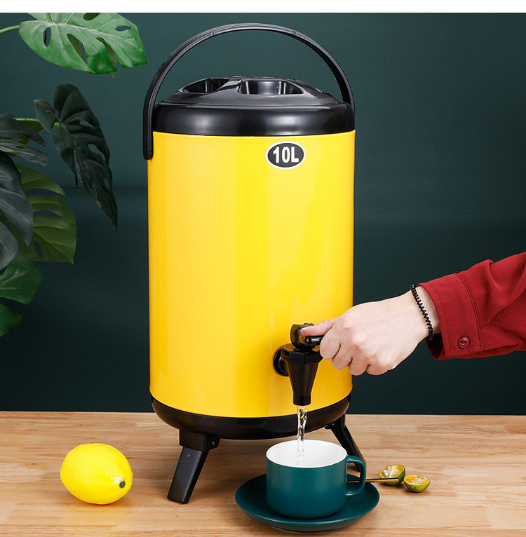 厚款保温桶奶茶店三层保温家用大容量饮水桶商用豆浆桶不锈钢汤桶详情11