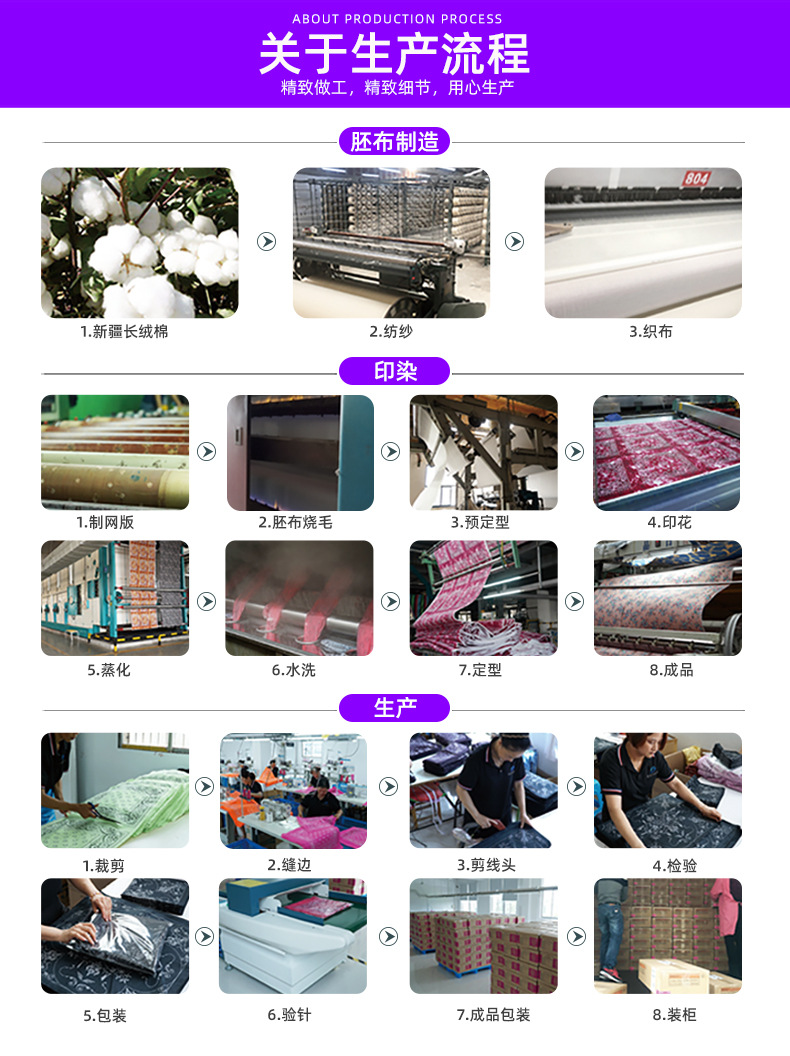 全涤54x54佩斯利腰果花变形虫方巾嘻哈街舞骑行头巾瓜子花手帕详情14