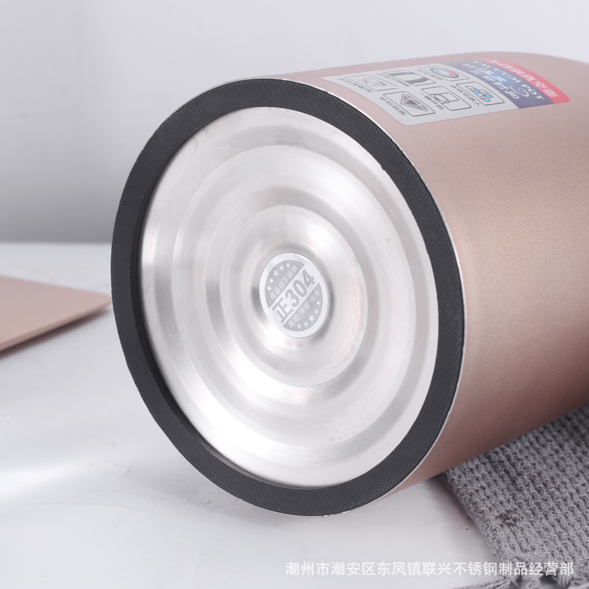 304不锈钢真空保温壶欧式家用热水壶咖啡壶2L商用礼品可印LOGO详情9