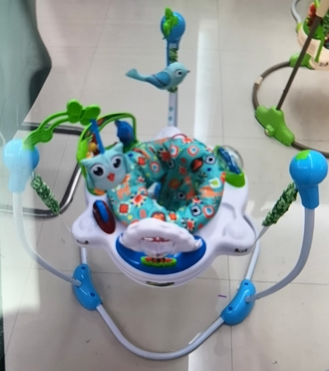 Cross-border baby jumping chair, fitness frame, music toy, newborn baby jumping park, multi-functional jumping swing pic 39