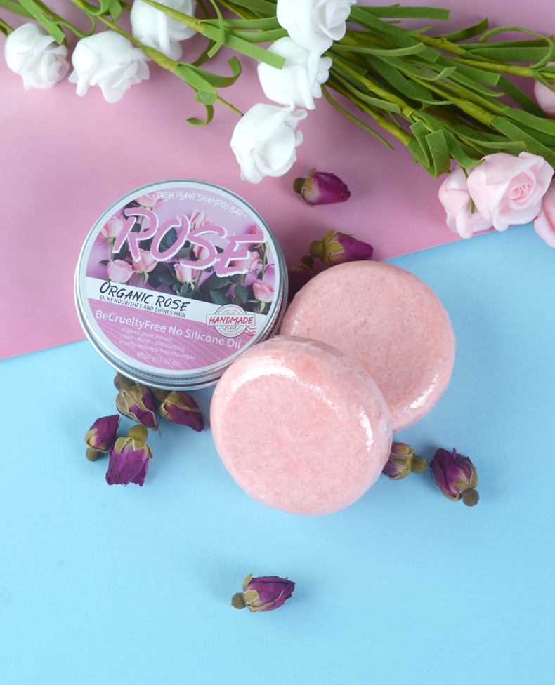 Cross-border exclusive supply of silicone-free Polygonum multiflorum and ginger shampoo soap, ginseng essential oil handmade soap wholesale factory, direct sales in stock pic 17