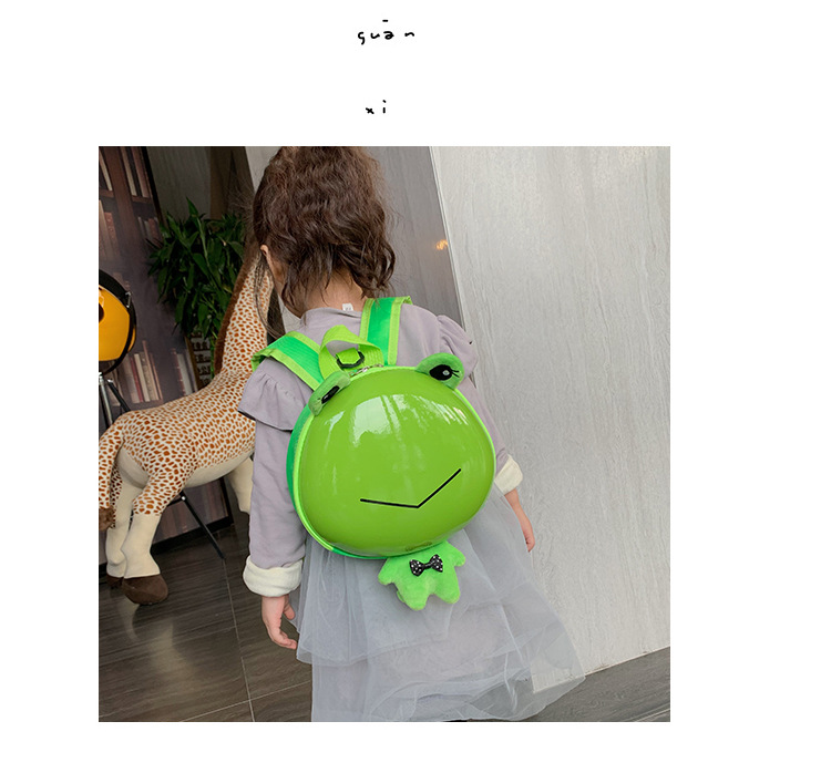 批发幼儿园防走失儿童书包夏季宝宝小背包男女孩卡通蛋壳双肩包34详情23