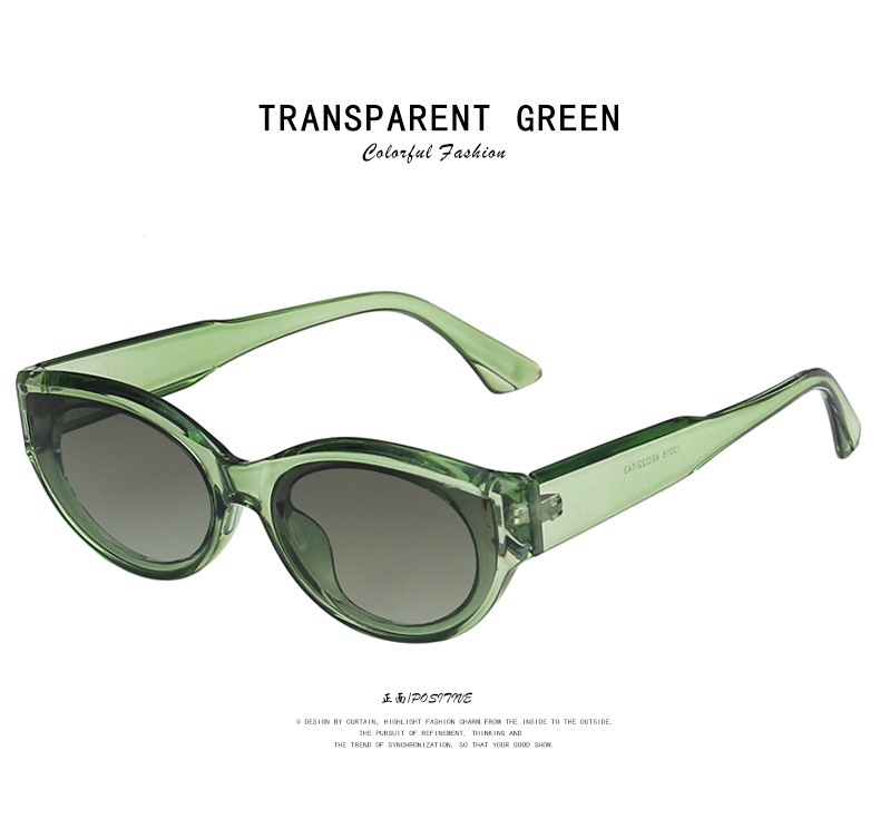 Cross-border European and American personalized sunglasses 2020 new retro hip-hop oval sunglasses Street style trendy and fashionable sunglasses pic 14