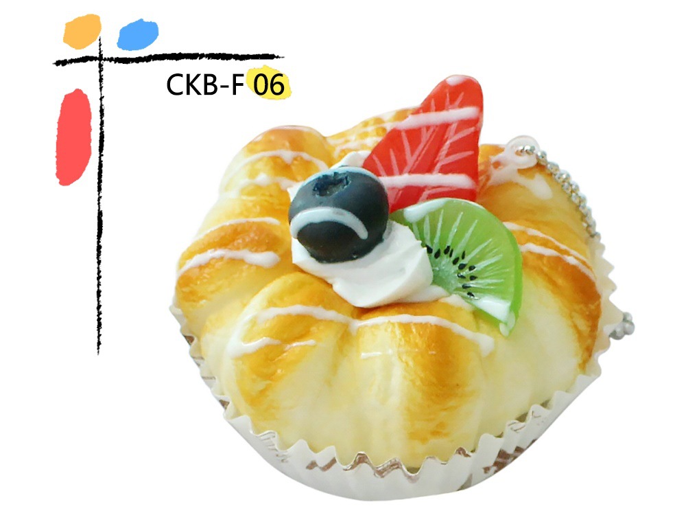 New and unique European-style paper cup bread model fridge magnets, creative home decoration window display INS set, baking supplies set pic 15