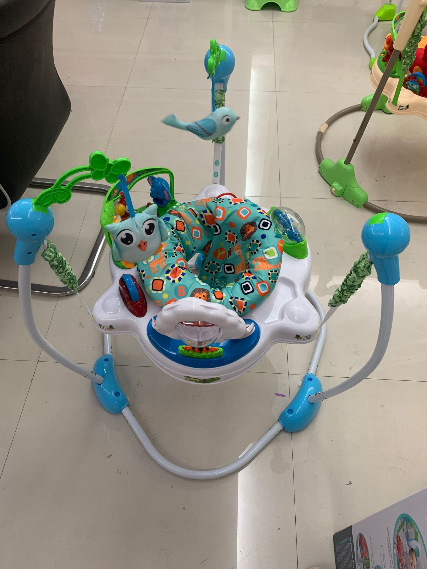 Cross-border baby jumping chair, fitness frame, music toy, newborn baby jumping park, multi-functional jumping swing pic 34