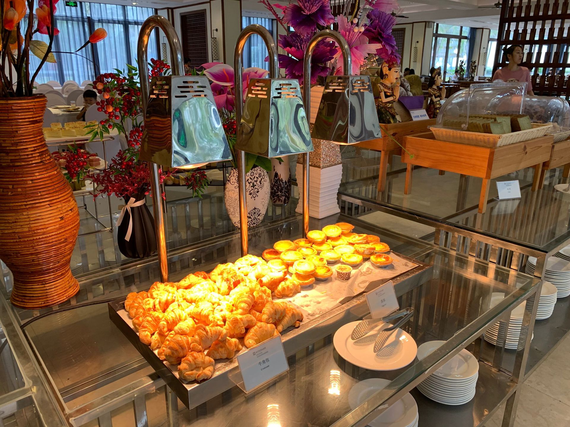 不锈钢底座双头保温灯加热保暖灯酒店自助餐用品烽煌厨房设备详情6