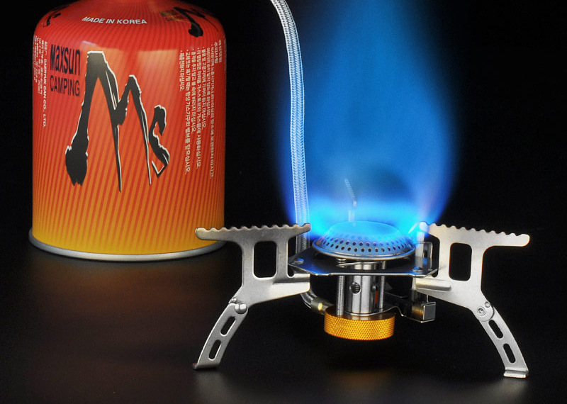 Maixian High-altitude outdoor portable explosion-proof flat gas cylinder Portable high-cold and high-altitude picnic and camping stove flat gas cylinder pic 7