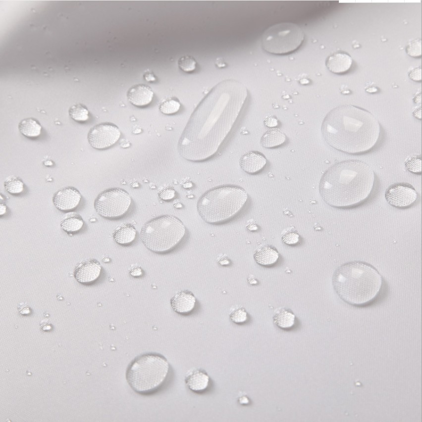 Wholesale of cross-border white thickened plain polyester bath curtains, waterproof bathroom curtains for hotels and guesthouses pic 18