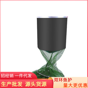 便携式折叠方形鱼网虾笼水产养殖螃蟹龙虾捕鱼笼宠物观赏虾养殖工具详情18