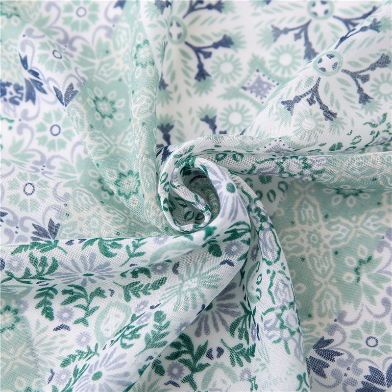 Japanese-style artistic and fresh cotton and linen scarf, retro patchwork Bohemian cashew print silk scarf, beautiful sun protection scarf, whisker, Korean cotton dense Bali gauze scarf shawl pic 36