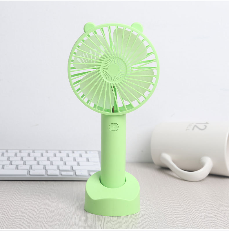 Handheld small fan, usb charging, folding mini fan, silent stand, desktop hanging neck, small hand-held electric fan pic 8