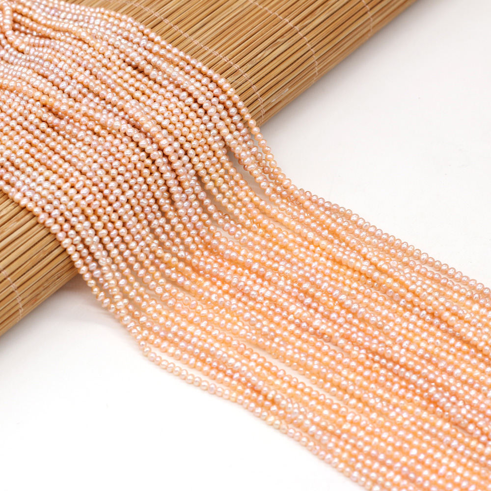 Exquisite natural freshwater pearl potato beads DIY jewelry accessories, handcrafted jewelry necklaces, semi-finished product production and wholesale pic 24