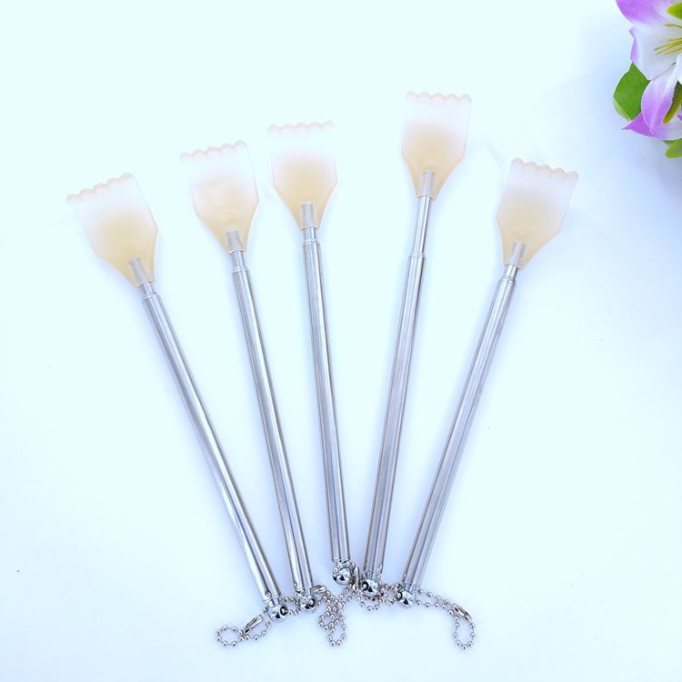 【1-2 Zone 】4 sections [with chain] Telescopic Scratcher 50/ Pack 1000/ Large item 1 yuan 2 yuan 4 sections with chain telescopic scratcher no need for help Steel pipe scratcher 4 sections telescopic scratcher Scratcher pic 5
