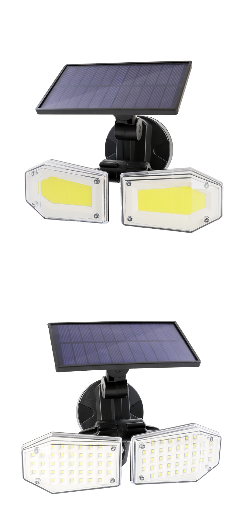 Solar outdoor wall lamps, waterproof human-sensing lighting street lamps for courtyards and gardens, decorative lamps for villa courtyards and walls pic 13