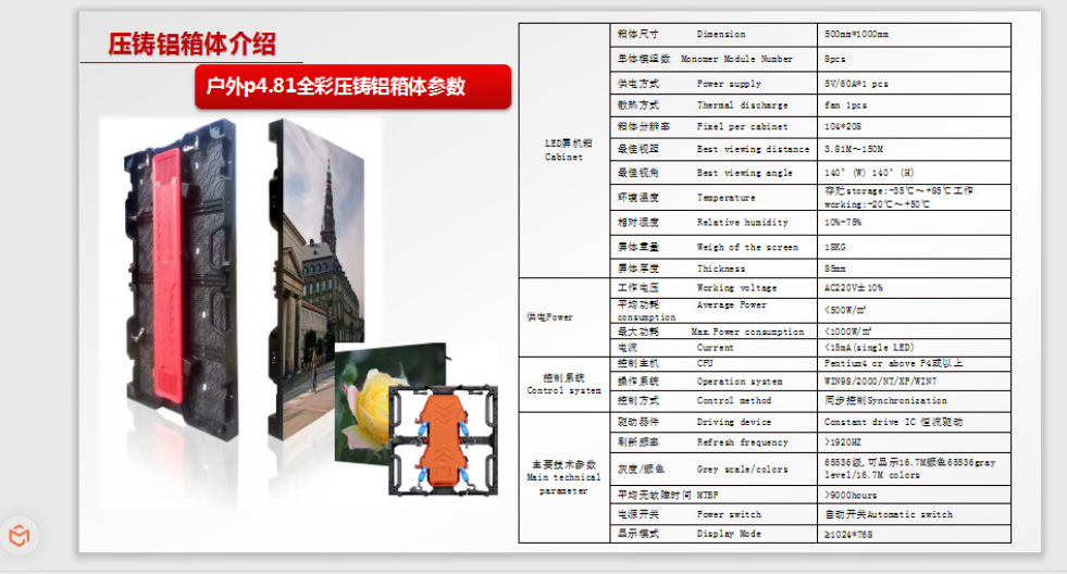 舞台租赁高清高亮led显示屏P2.604P2.976P3.91P4.81户外婚庆屏详情2