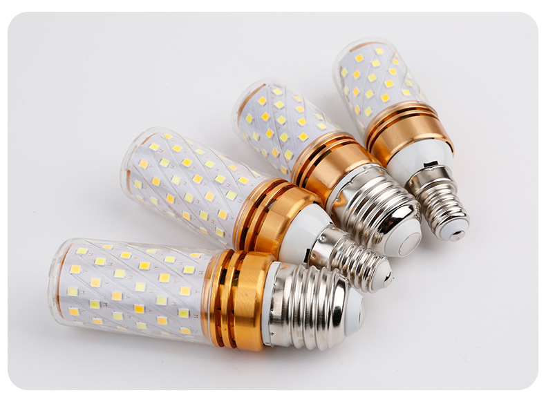 光头强led玉米灯灯泡E14E27螺口12W16W节能家用灯泡三色变光高亮详情10