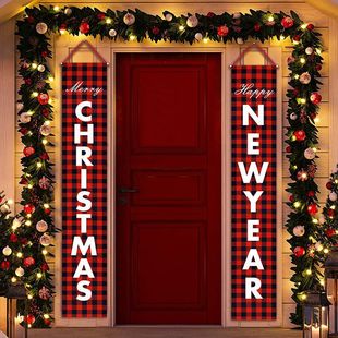 Customized cross-border Halloween couplet banner, festival decoration, polyester printed Halloween background cloth set, and hanging flag pic 32