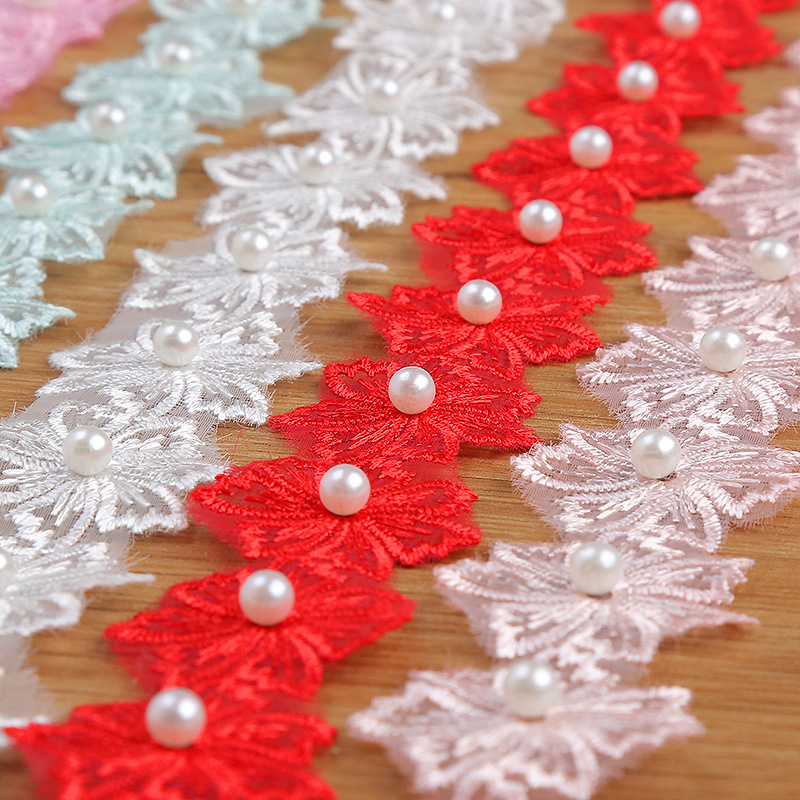 In-stock order of European lace with a width of 3.5cm for wedding lace and accessories. Direct supply from the lace manufacturer pic 14