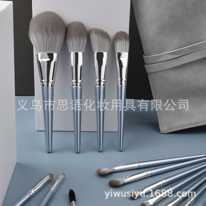 14支时尚化妆刷套装 化妆刷 外贸批发 现货批发粉底液腮红详情12