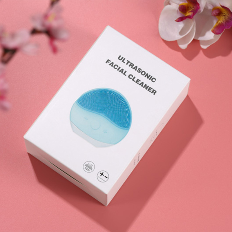 严选超声波硅胶防水洁面仪电动洗脸刷去黑头粉刺毛孔清洁洗脸仪详情2