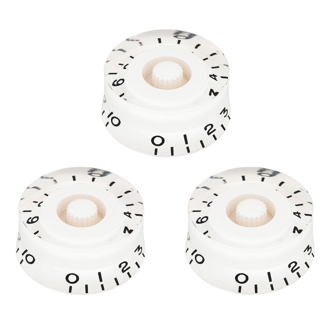 Electric guitar volume knob cap, guitar compatible potentiometer cap, transparent flying saucer knob, three sets of instrument wholesale pic 11