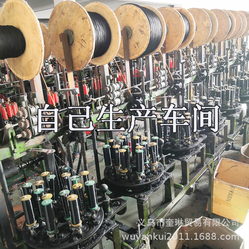 Factory direct sales of eco-friendly DIY leather rope necklaces and bracelets, multi-color hand-woven wax rope and wax thread, Korean round wax thread pic 15