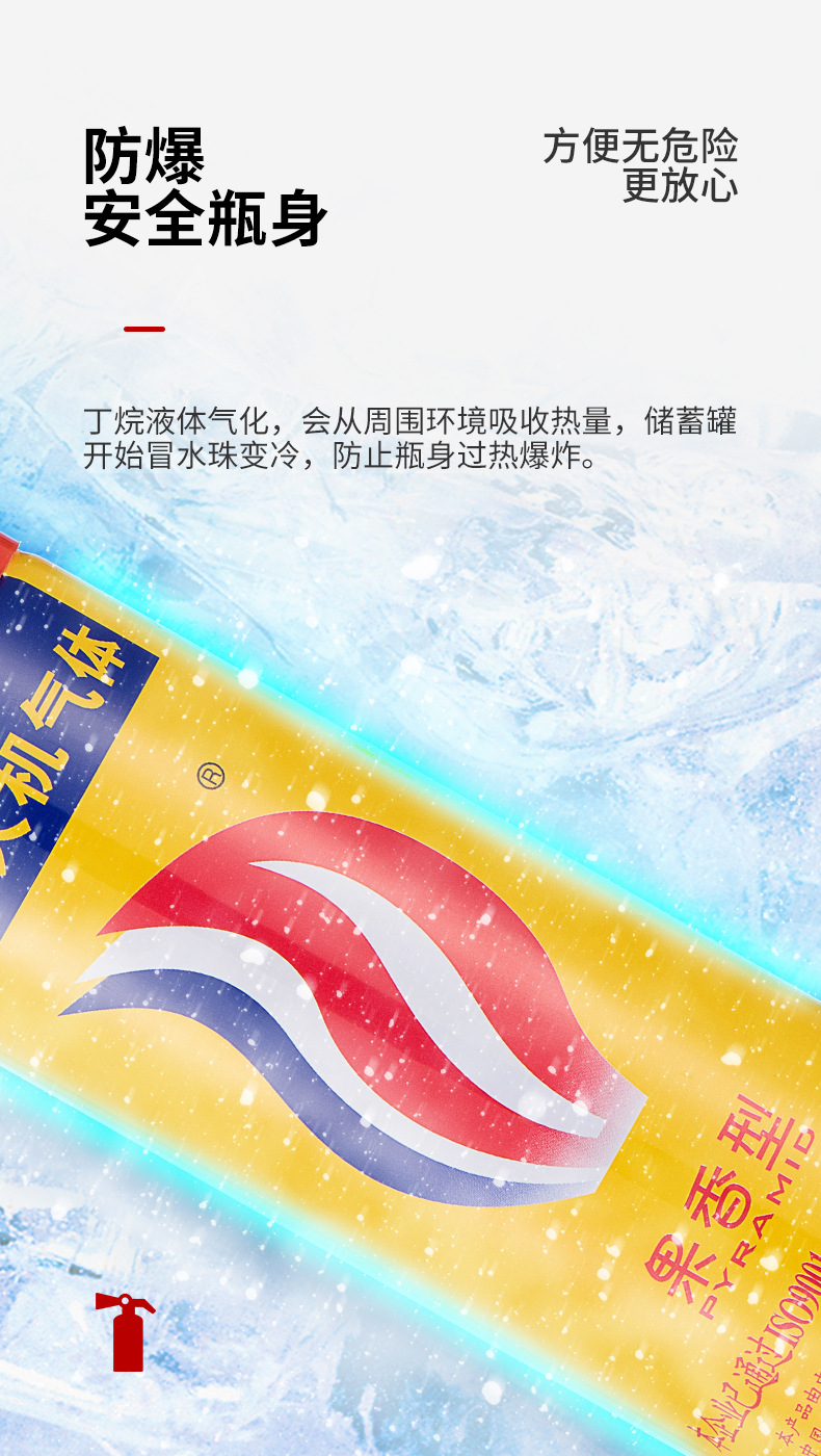 High-purity lighter gas canister, specially designed for cigarette grinders, pure and durable pic 8