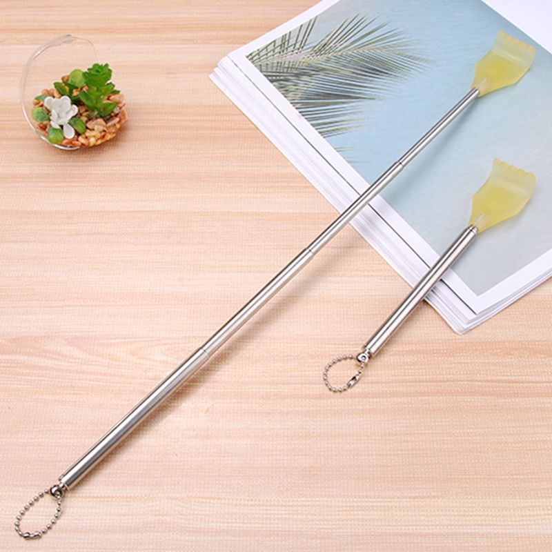【1-2 Zone 】4 sections [with chain] Telescopic Scratcher 50/ Pack 1000/ Large item 1 yuan 2 yuan 4 sections with chain telescopic scratcher no need for help Steel pipe scratcher 4 sections telescopic scratcher Scratcher pic 7
