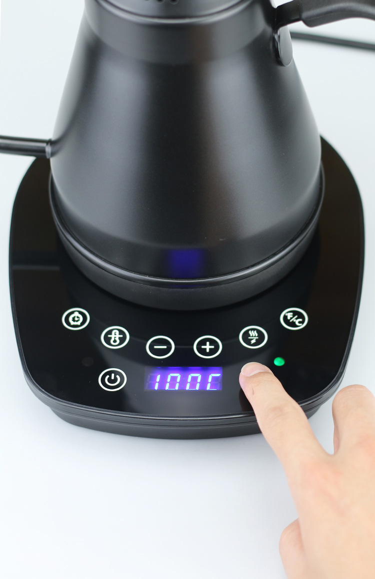 Steel Art smart temperature-controlled household electric kettle, stainless steel slender spout electric kettle, temperature-controlled hand-rinsed kettle, insulated kettle pic 9