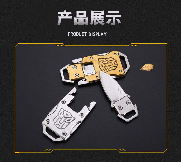 The multi-functional mini folding knife made in Yangjiang is a small outdoor survival tactical knife and a portable gift knife. It is lightweight and practical pic 9