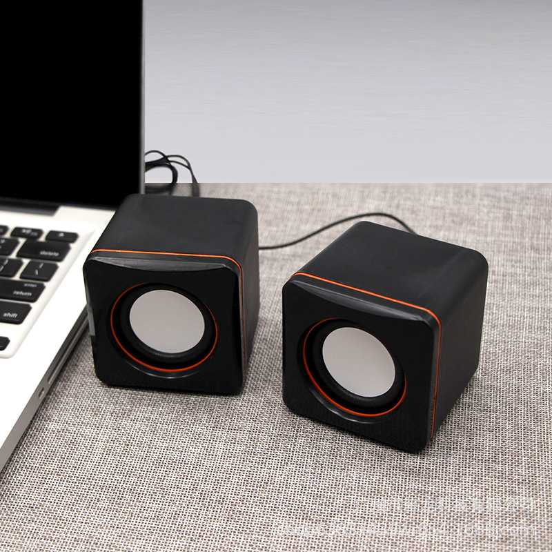 Computer, small speaker, laptop, desktop, mini USB wired subwoofer, home and office speaker pic 7