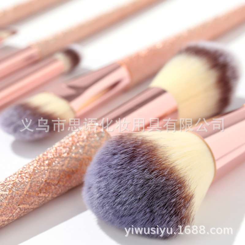 速卖通热卖8支化妆刷套刷创意简约化妆刷外出便携美妆工具批发化妆刷粉刷眼影刷详情11