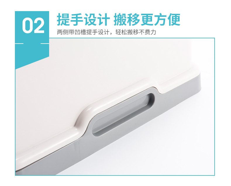 Kitchen tableware storage cabinet, household restaurant kitchen plastic draining storage box, draining bowl cabinet 02102 pic 9